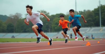 Młodzi sportowcy z Brzozowa mają okazję rozwijać pasję w lekkoatletyce